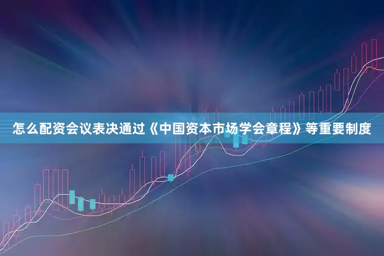 怎么配资会议表决通过《中国资本市场学会章程》等重要制度