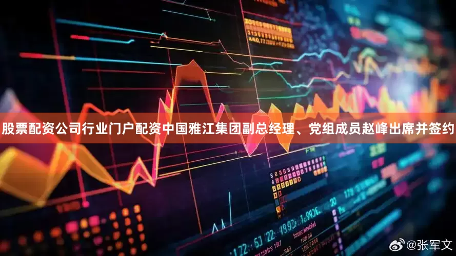 股票配资公司行业门户配资中国雅江集团副总经理、党组成员赵峰出席并签约