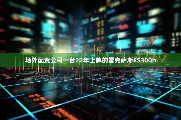 场外配资公司一台22年上牌的雷克萨斯ES300h