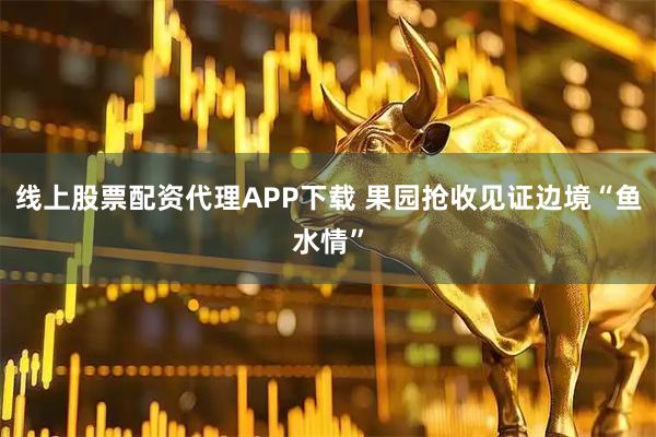 线上股票配资代理APP下载 果园抢收见证边境“鱼水情”